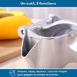 Faites vos jus 100% naturels avec le GROS modèle-2026 du presse à jus en acier inoxydable