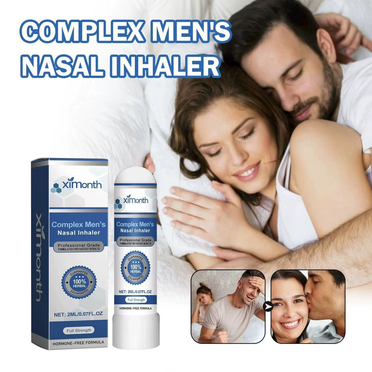 inhalateur nasale pour hommes ( pour une meilleure performance )