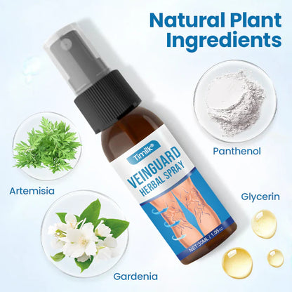 Spray à base de plantes Timilk® VeinGuard - ✅ Cliniquement prouvé pour éliminer les varices en seulement 7 jours !