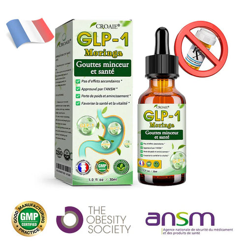GLP-1 Gouttes Minceur à la Moringa ✅ Brûleur de graisse 100 % naturel, développé par des experts en perte de poids. Pour une silhouette affinée et une santé renforcée.