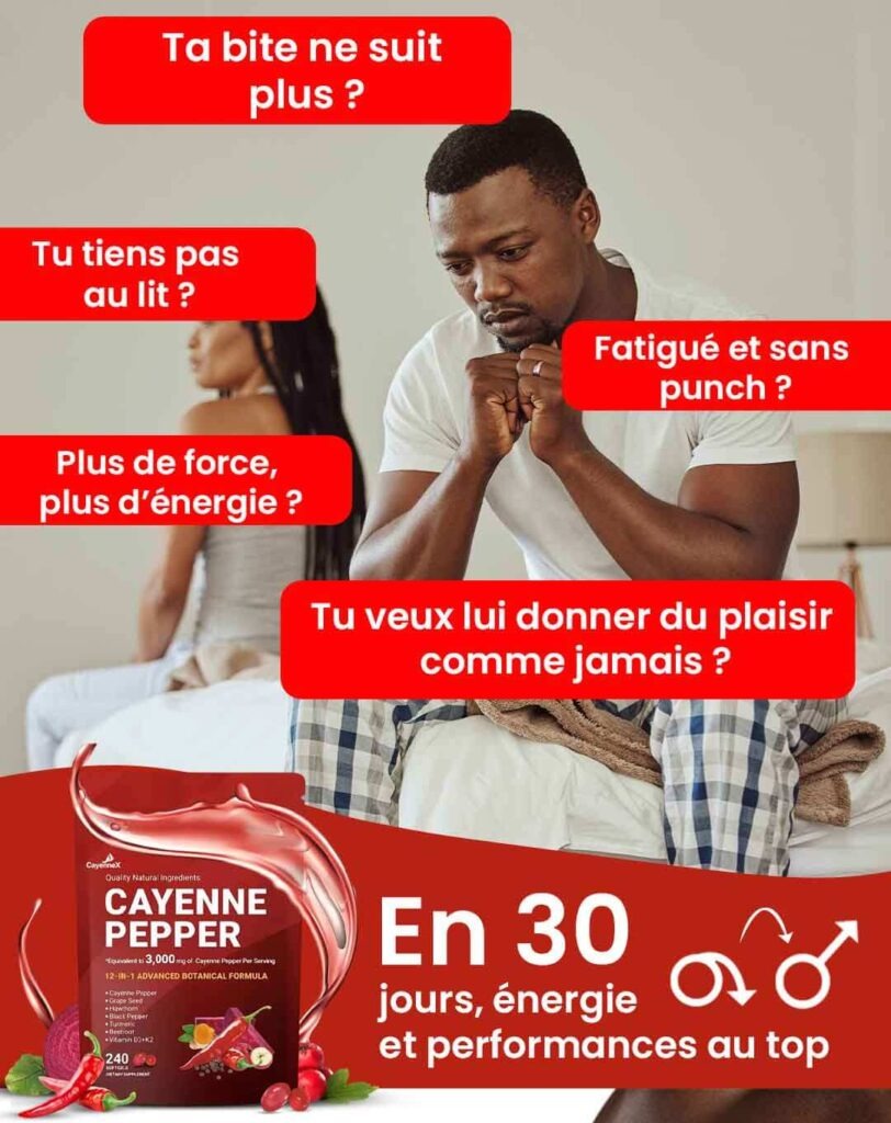 Cayenne Pepper-Complément alimentaire en capsules molles