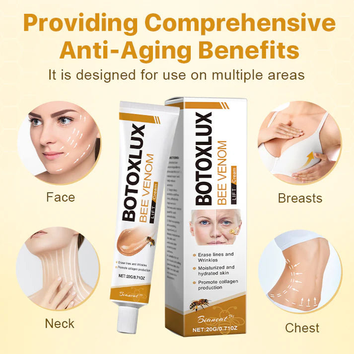 Crème anti-rides au venin d'abeille Botox