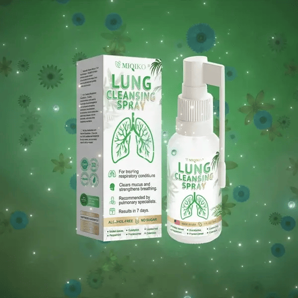 Spray nettoyant avancé pour les poumons (☘️Recommandé par les pneumologues☘️)