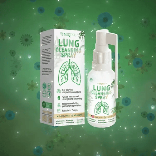 Spray nettoyant avancé pour les poumons (☘️Recommandé par les pneumologues☘️)