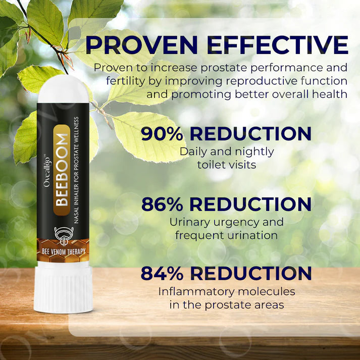 Inhalateur nasal BeeBoom pour le bien-être de la prostate