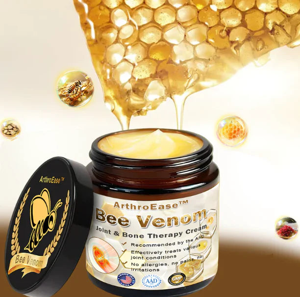 CRÈME AU VENIN D'ABEILLE eleminez les douleurs musculaires en seulement 1 semaines