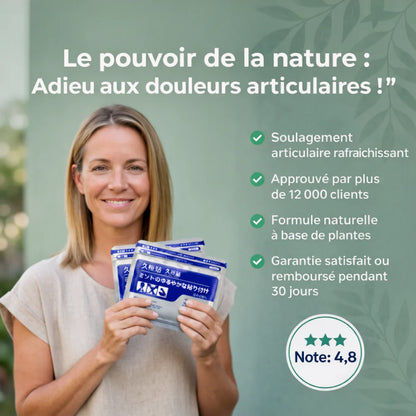 Patchs anti-douleur au gingembre