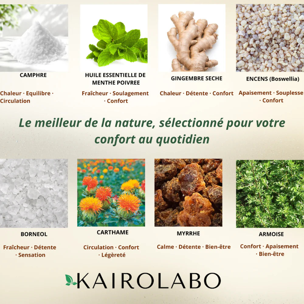 Patchs anti-douleur au gingembre