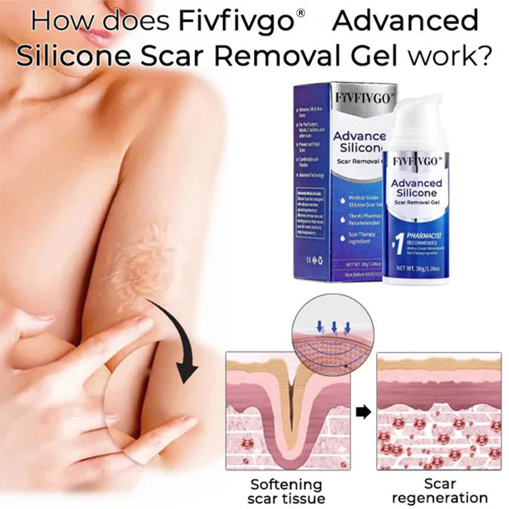 Gel de silicone avancé pour l'élimination des cicatrices