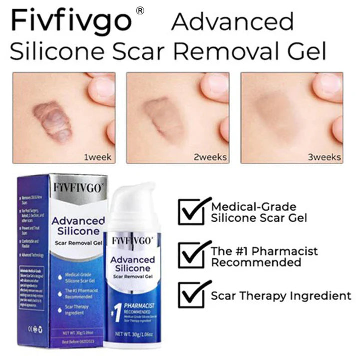 Gel de silicone avancé pour l'élimination des cicatrices