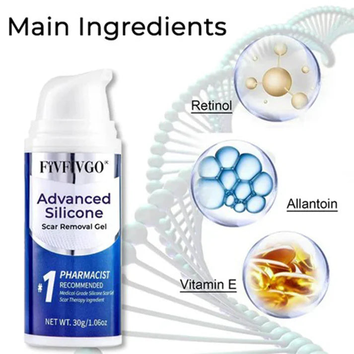 Gel de silicone avancé pour l'élimination des cicatrices