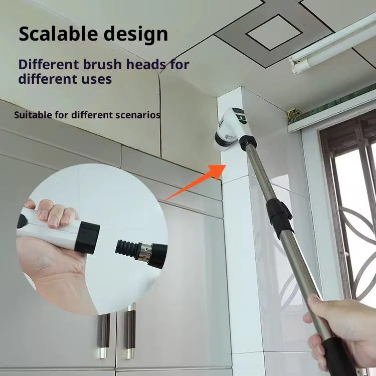 Brosse Électrique nettoyante 9 en 1 Rotative Sans Fil – Nettoyage Intelligent 360°