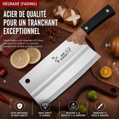 🔪 Couteau de Chef Premium TitanCut™ | Tranchant Professionnel en Acier Inoxydable ( 🔪 Une Qualité Professionnelle Pour des Découpes Précises )