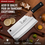 Charger l'image dans la galerie, 🔪 Couteau de Chef Premium TitanCut™ | Tranchant Professionnel en Acier Inoxydable ( 🔪 Une Qualité Professionnelle Pour des Découpes Précises )
