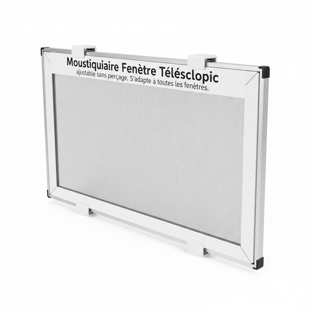 Moustiquaire Fenêtre Télescopique