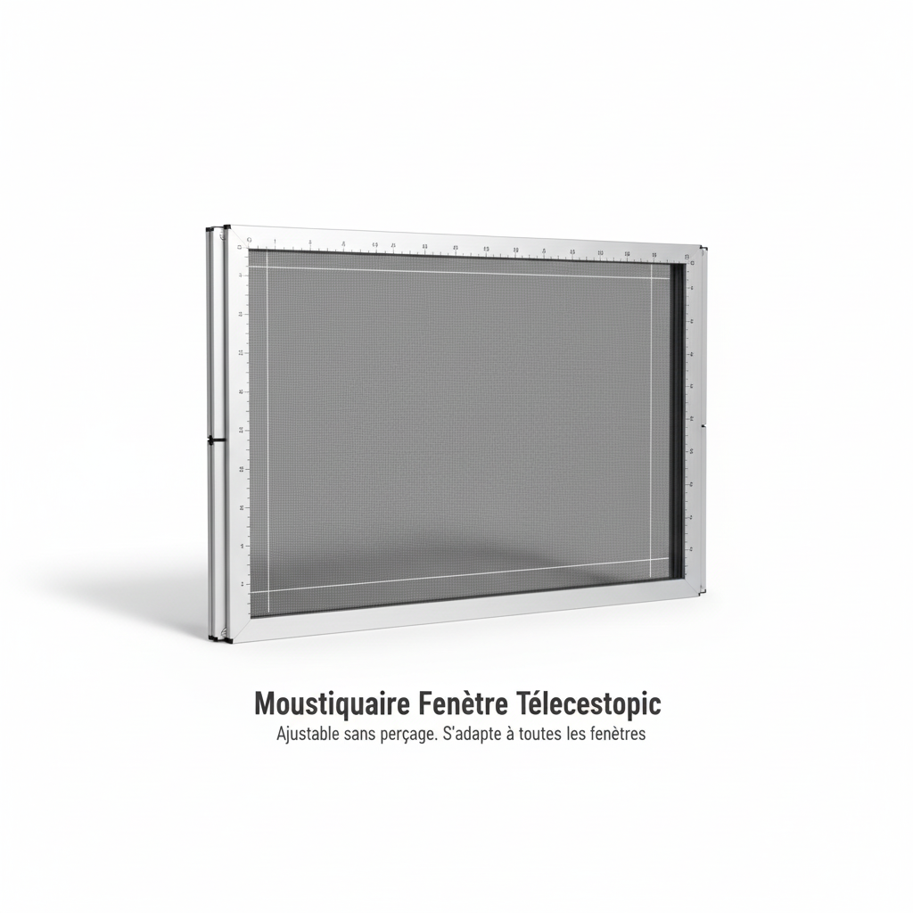 Moustiquaire Fenêtre Télescopique