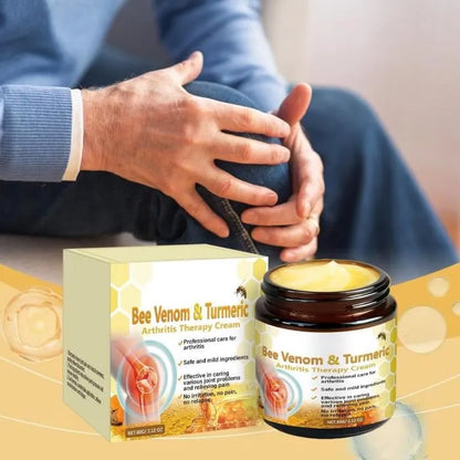 CRÈME AU VENIN D'ABEILLE eleminez les douleurs musculaires en seulement 1 semaines
