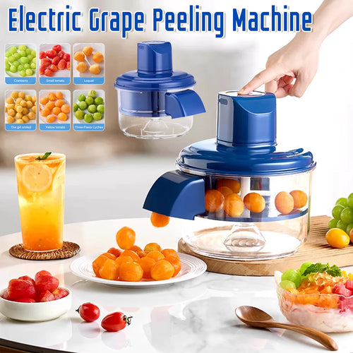 🍇 Éplucheur Électrique Automatique de Raisins – Sans Effort, 100% Gain de Temps