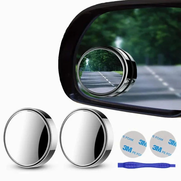 Miroirs d'angle mort 360°, la paire pour voiture et pick-up