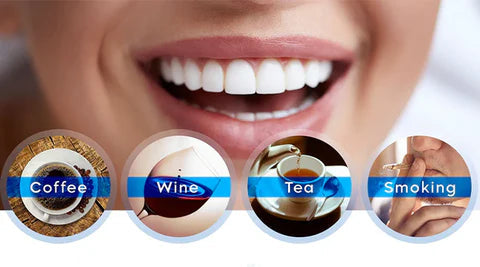 Essence de blanchiment et de restauration des dents