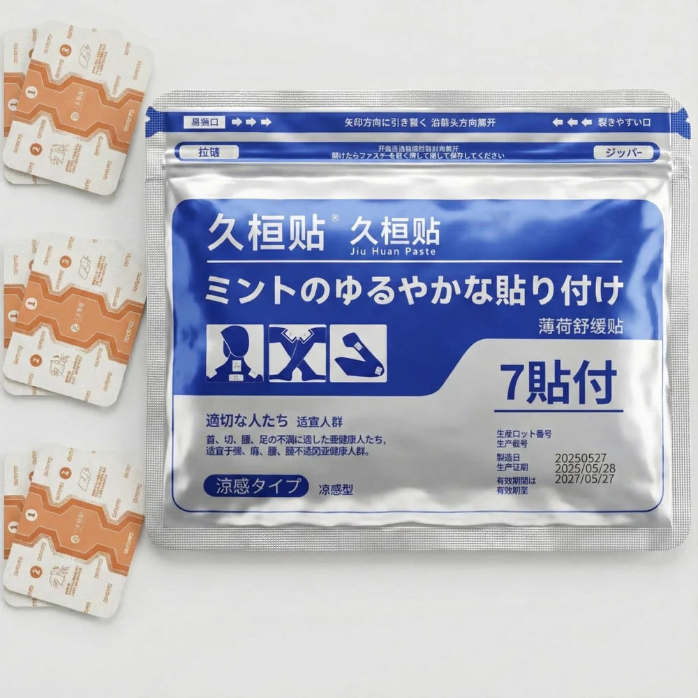 Patchs anti-douleur au gingembre